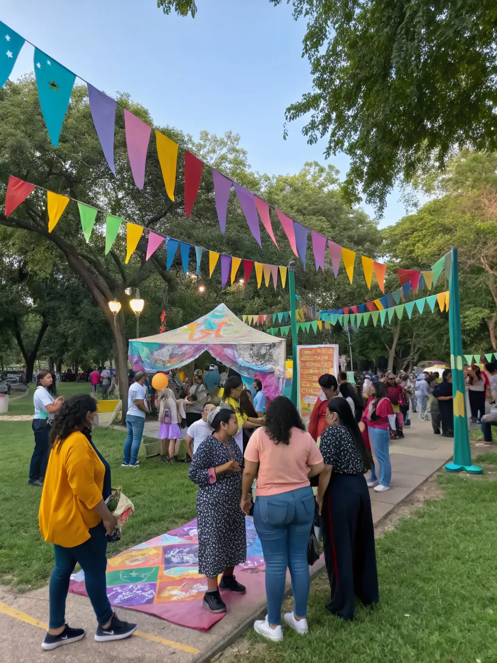 A community event with CBB members educating local residents about the importance of biodiversity and conservation.
